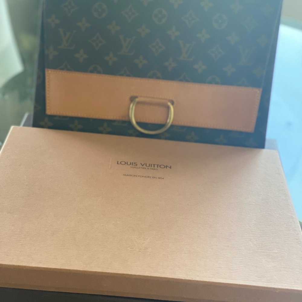💎Authentic Vintage 1988 Louis Vuitton larger envelope clutch France